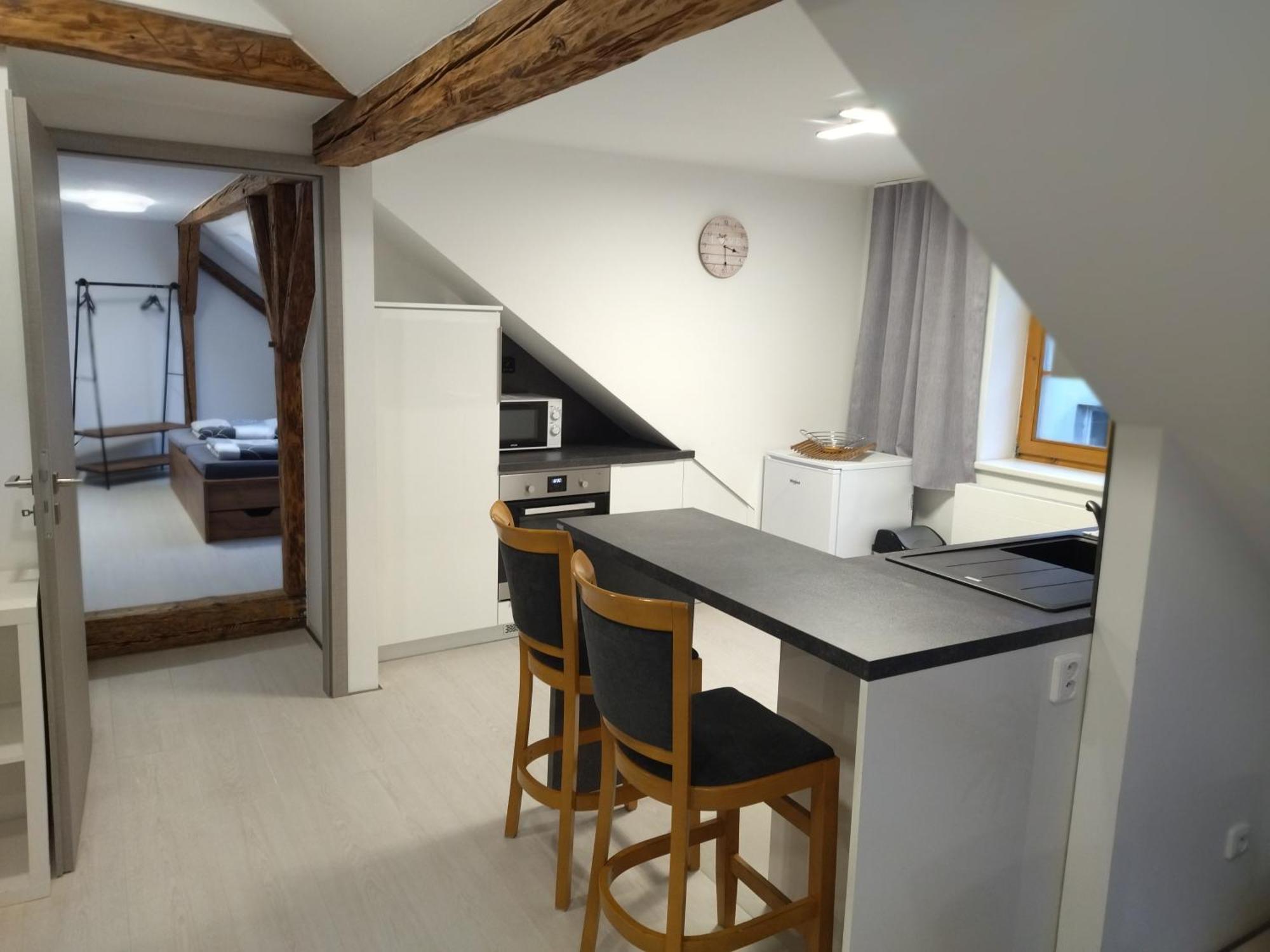 Apartmany S Vyhledem Na Zamek วิมแปร์ค ภายนอก รูปภาพ